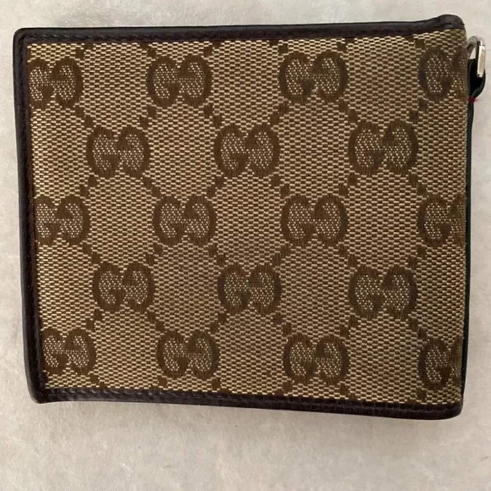 GUCCI Canvas GG Bifold Wallet